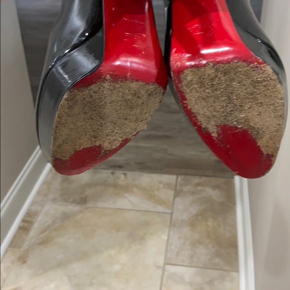 140mm Christian Louboutin Bianca pumps. Size 38.5 - Picture 2 of 4